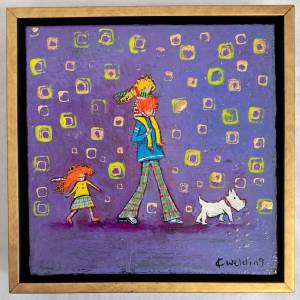 Hamish, Betty, Ailsa and Ross by Karen Welding