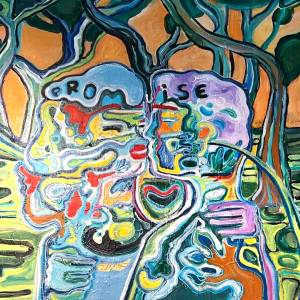 Promise original acrylic by Meru