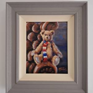 Ted's Knitted Scarf by Amanda Jackson