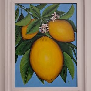 Three Lemons in the Sun by Monica Cuellar